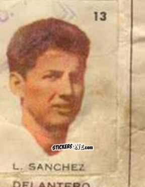 Sticker L. Sanchez - Campeonato Mundial de Futbol 1962
 n. 13 - Caramelos