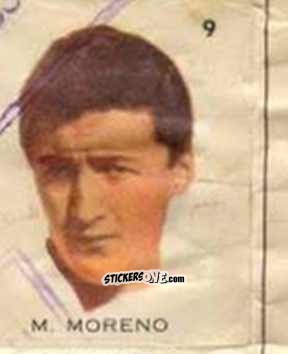Cromo M. Moreno - Campeonato Mundial de Futbol 1962
 n. 9 - Caramelos