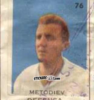 Figurina Metodiev - Campeonato Mundial de Futbol 1962
 n. 76 - Caramelos