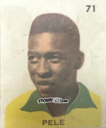 Cromo Pele - Campeonato Mundial de Futbol 1962
 n. 71 - Caramelos