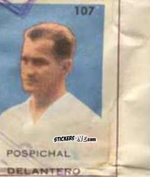 Cromo Pospichal - Campeonato Mundial de Futbol 1962
 n. 107 - Caramelos