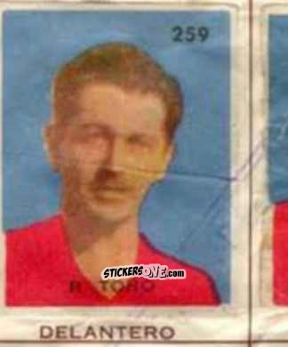 Sticker R. Toro - Campeonato Mundial de Futbol 1962
 n. 259 - Caramelos