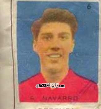 Sticker S. Navarro - Campeonato Mundial de Futbol 1962
 n. 6 - Caramelos