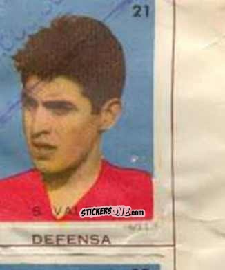 Sticker S. Valdes - Campeonato Mundial de Futbol 1962
 n. 21 - Caramelos