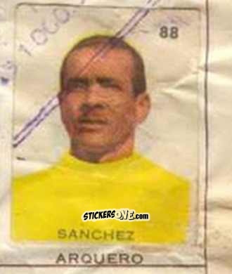 Sticker Sanchez - Campeonato Mundial de Futbol 1962
 n. 88 - Caramelos