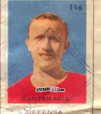 Sticker Santamaria - Campeonato Mundial de Futbol 1962
 n. 116 - Caramelos