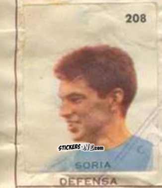 Sticker Soria - Campeonato Mundial de Futbol 1962
 n. 208 - Caramelos