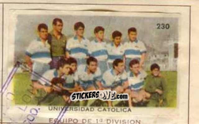 Figurina Team Photo - Campeonato Mundial de Futbol 1962
 n. 230 - Caramelos