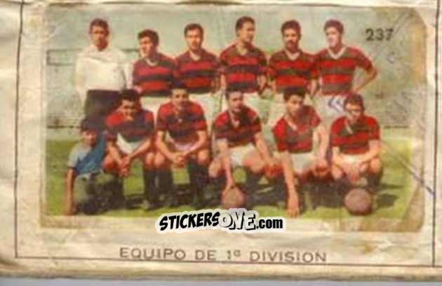 Figurina Team Photo - Campeonato Mundial de Futbol 1962
 n. 237 - Caramelos