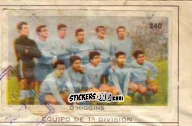 Cromo Team Photo - Campeonato Mundial de Futbol 1962
 n. 240 - Caramelos