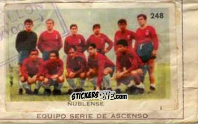 Cromo Team Photo - Campeonato Mundial de Futbol 1962
 n. 248 - Caramelos