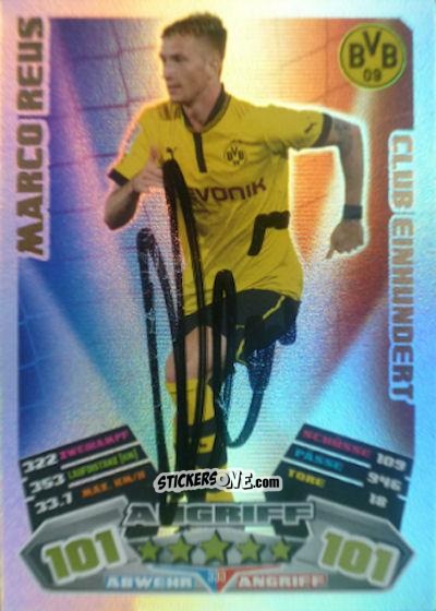 Sticker Marco Reus - German Football Bundesliga 2012-2013. Match Attax n. 333a - Topps