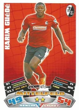 Figurina Karim Guede - German Football Bundesliga 2012-2013. Match Attax n. 395 - Topps