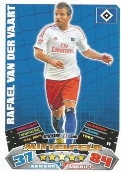 Cromo Rafael van der Vaart - German Football Bundesliga 2012-2013. Match Attax n. 401 - Topps