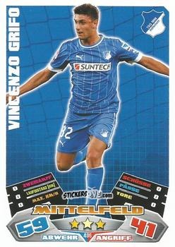 Figurina Vincenzo Grifo - German Football Bundesliga 2012-2013. Match Attax n. 406 - Topps