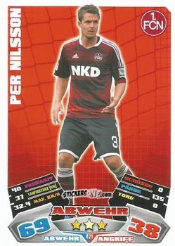 Sticker Per Nilsson - German Football Bundesliga 2012-2013. Match Attax n. 421 - Topps