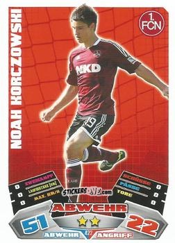 Cromo Noah Korczowski - German Football Bundesliga 2012-2013. Match Attax n. 422 - Topps