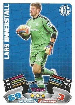 Sticker Lars Unnerstall - German Football Bundesliga 2012-2013. Match Attax n. 424 - Topps