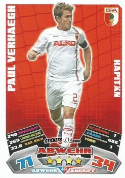 Sticker Paul Verhaegh - German Football Bundesliga 2012-2013. Match Attax n. 433 - Topps