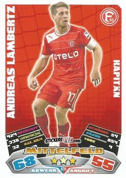 Cromo Andreas Lambertz - German Football Bundesliga 2012-2013. Match Attax n. 436 - Topps