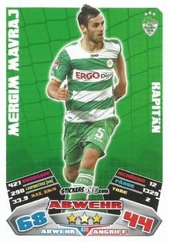 Cromo Mergim Mavraj - German Football Bundesliga 2012-2013. Match Attax n. 439 - Topps