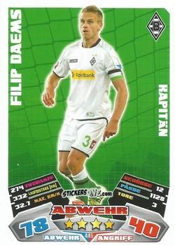 Cromo Filip Daems - German Football Bundesliga 2012-2013. Match Attax n. 445 - Topps
