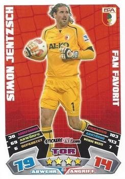 Cromo Simon Jentzsch - German Football Bundesliga 2012-2013. Match Attax n. 451 - Topps