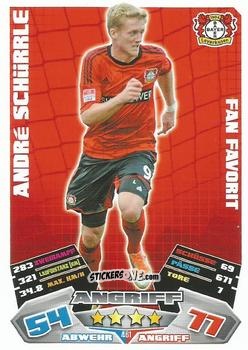 Cromo Andre Schürrle - German Football Bundesliga 2012-2013. Match Attax n. 461 - Topps