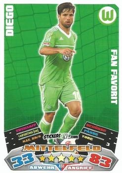 Cromo Diego - German Football Bundesliga 2012-2013. Match Attax n. 468 - Topps