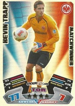 Sticker Kevin Trapp - German Football Bundesliga 2012-2013. Match Attax n. 473 - Topps