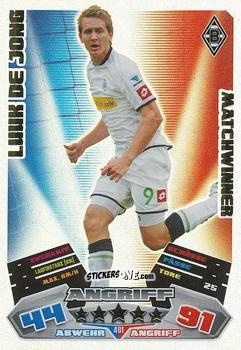 Figurina Luuk de Jong - German Football Bundesliga 2012-2013. Match Attax n. 481 - Topps