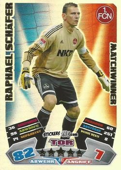 Cromo Raphael Schäfer - German Football Bundesliga 2012-2013. Match Attax n. 482 - Topps