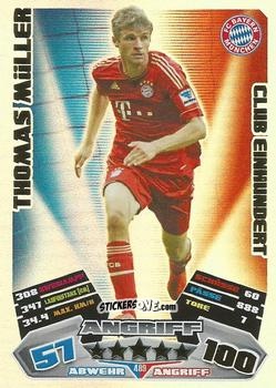 Cromo Thomas Müller - German Football Bundesliga 2012-2013. Match Attax n. 489 - Topps