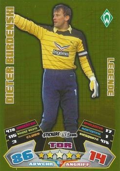Sticker Dieter Burdenski - German Football Bundesliga 2012-2013. Match Attax n. 493 - Topps