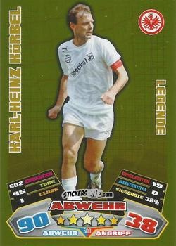 Sticker Karl-Heinz Körbel - German Football Bundesliga 2012-2013. Match Attax n. 503 - Topps