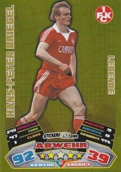 Figurina Hans-Peter Briegel - German Football Bundesliga 2012-2013. Match Attax n. 511 - Topps