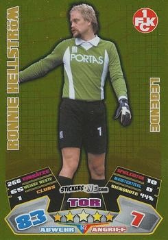 Sticker Ronnie Hellström - German Football Bundesliga 2012-2013. Match Attax n. 512 - Topps