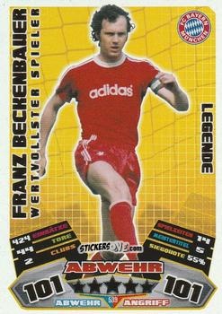 Cromo Franz Beckenbauer - German Football Bundesliga 2012-2013. Match Attax n. 539 - Topps