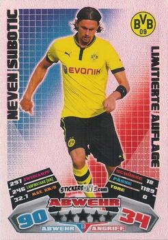 Cromo Neven Subotic - German Football Bundesliga 2012-2013. Match Attax n. L3 - Topps