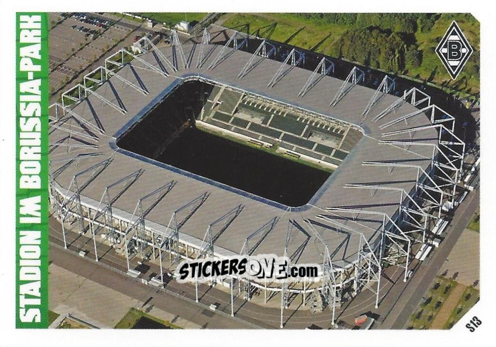 Sticker Stadion Borussia-Park - German Football Bundesliga 2012-2013. Match Attax n. S13 - Topps