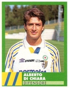 Cromo Alberto Di Chiara - E Il Calcio 1992-1993 n. 210 - Vallardi