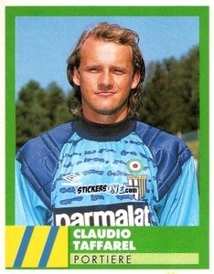 Sticker Claudio Taffarel - E Il Calcio 1992-1993 n. 208 - Vallardi