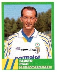 Sticker Fausto Pizzi - E Il Calcio 1992-1993 n. 214 - Vallardi