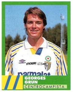 Sticker Georges Grun - E Il Calcio 1992-1993 n. 211 - Vallardi