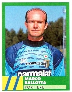 Cromo Marco Ballotta - E Il Calcio 1992-1993 n. 220 - Vallardi