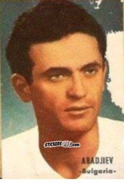 Figurina Abadjiev - Campeonato Mundial de Fútbol 1966
 n. 60 - DISGRA