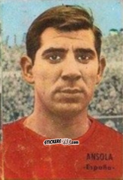 Cromo Ansola - Campeonato Mundial de Fútbol 1966
 n. 125 - DISGRA