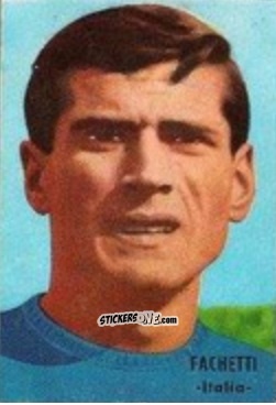 Cromo Facchetti - Campeonato Mundial de Fútbol 1966
 n. 179 - DISGRA
