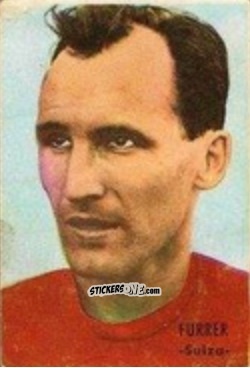 Sticker Hansruedi Fuhrer - Campeonato Mundial de Fútbol 1966
 n. 246 - DISGRA