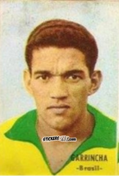 Sticker Garrincha - Campeonato Mundial de Fútbol 1966
 n. 46 - DISGRA